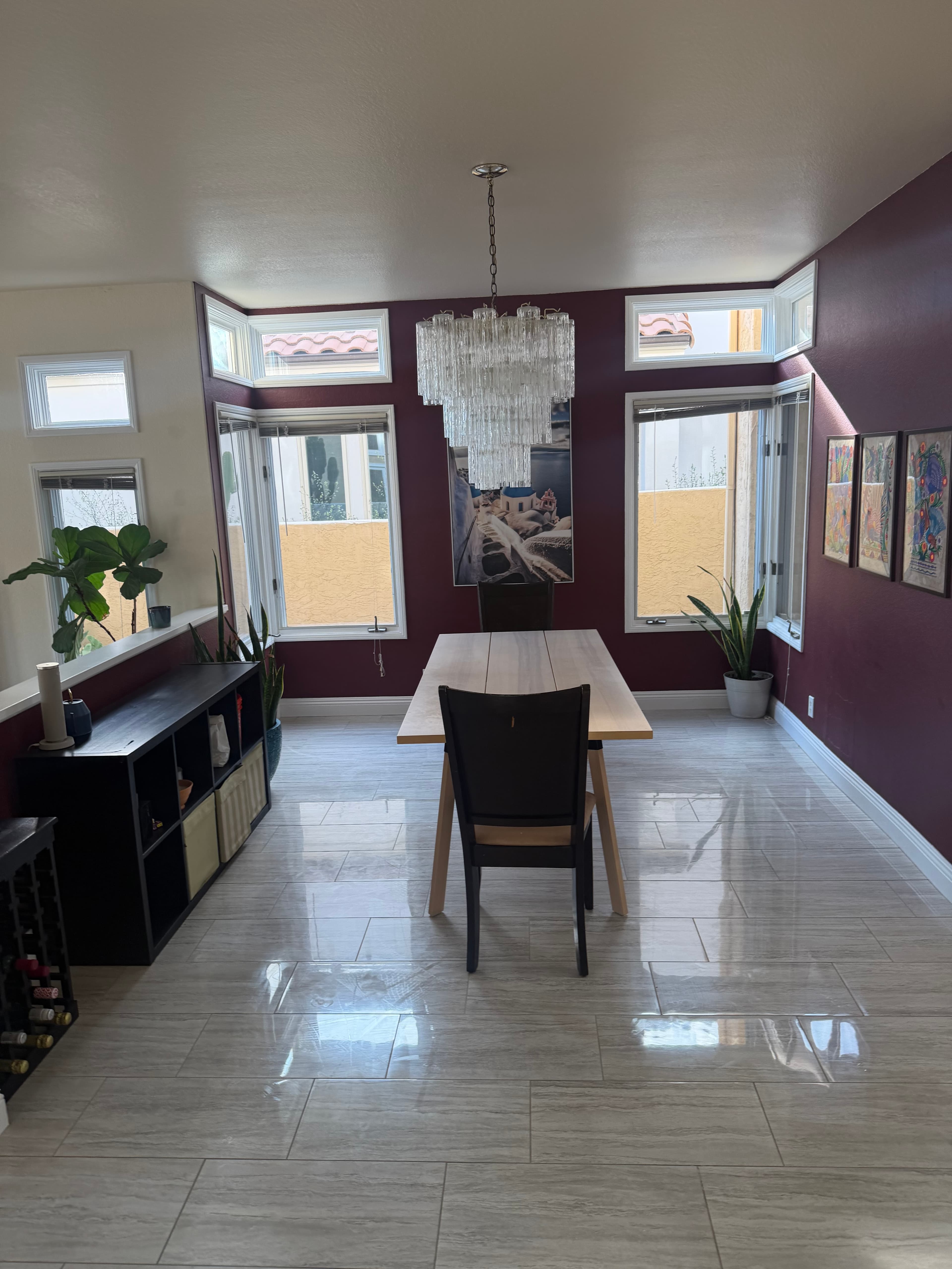 Before — dining room